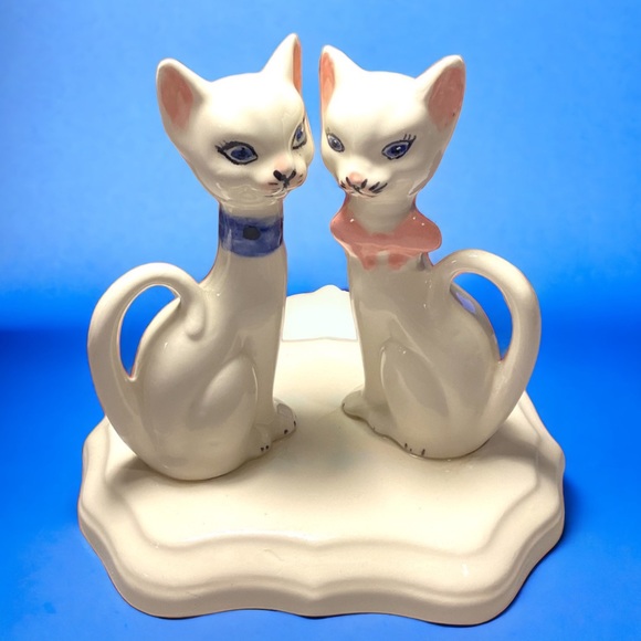 VINTAGE CERAMIC CATS - Picture 1 of 12